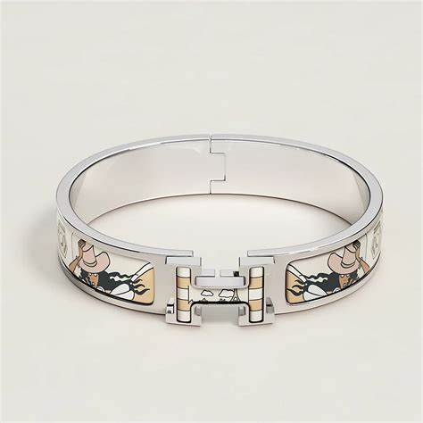 bracciale hermes clic h|bracciale hermes in legno.